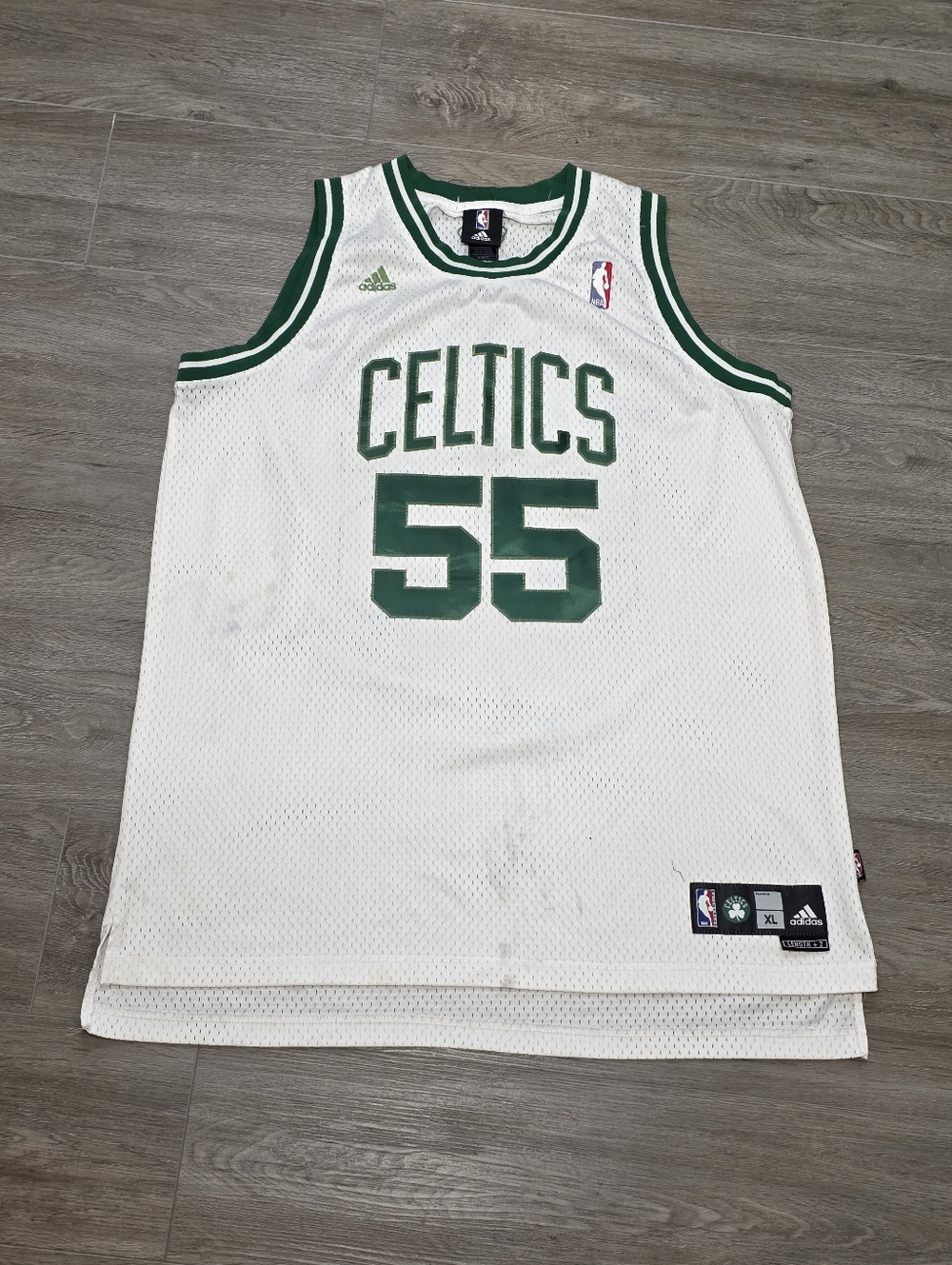 Vintage Wally Szczerbiak Boston Celtics Basketball Jersey Mens Xl NBA Adidas #55
